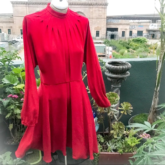 Dior Dresses & Skirts - Christian Dior red silk dress